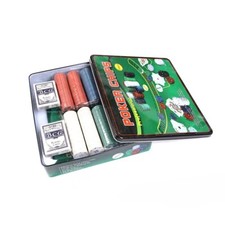 Poker Set 300 500 Pcs Laser Chips Texas Hold Em Cards Dice Decks Casino Game