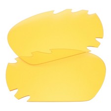 TheoCraft Sunglass Replacement Lenses for-Oakley Racing Jacket Vented HD Yellow