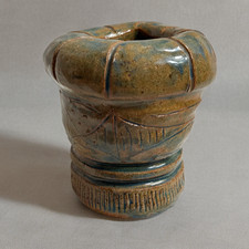 Studio Pottery Brutalist Vase