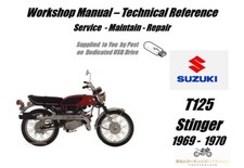 Suzuki T125 Stinger Service