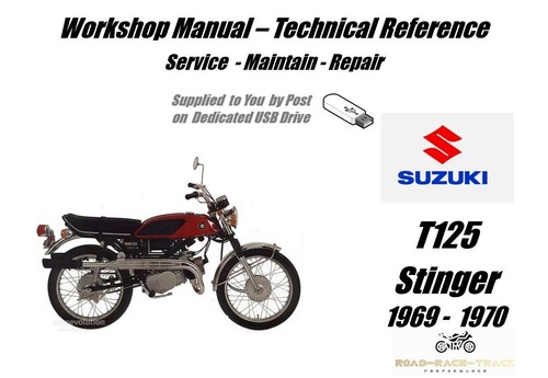 Suzuki t125 stinger service - t125,