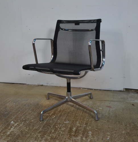 Chrome mesh eames - mesh, office