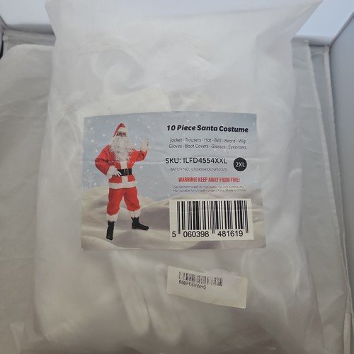 Deluxe santa suit mens - suit,