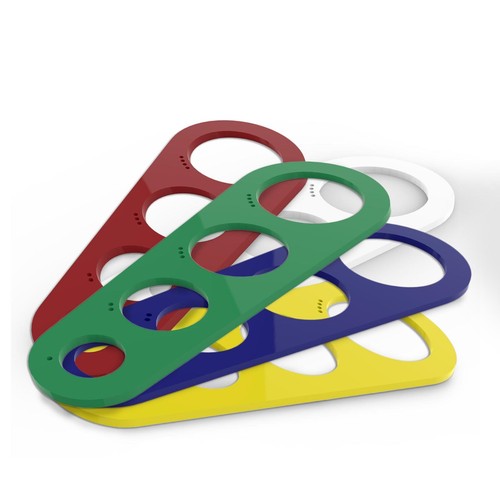 Acrylic spaghetti pasta - acrylic,