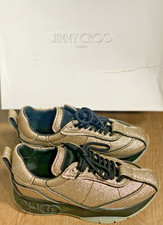 Jimmy Choo Black Gold Glitter