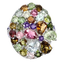 925 Sterling Silver Ring Pear