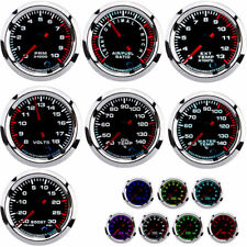 52mm Car Boost Tachometer Water Temperature Oil Temp Voltage Oil Pressure Gauge