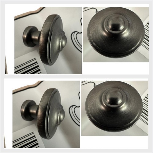 Mfi pewter knob - mfi, x2