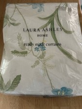 Laura Ashley Orchid Apple Lined Curtains 64 W X 72 L (162 X 183) NEW Floral