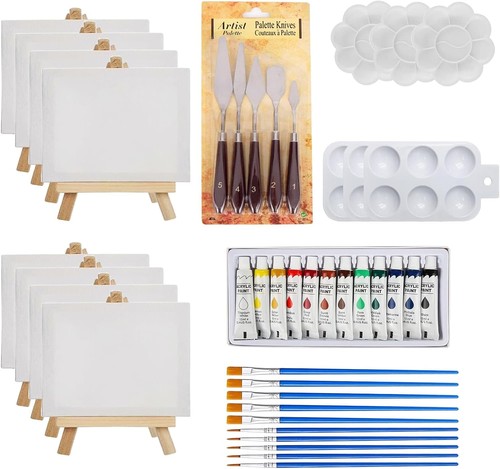Pcs mini canvas and - canvas,