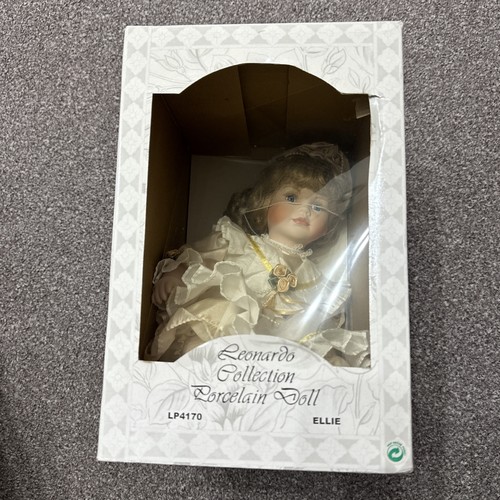 Vintage porcelain doll - porcelain,
