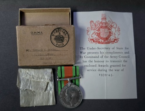 Ww2 defence medal original - defence,