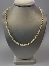 9ct Yellow Gold Round Belcher