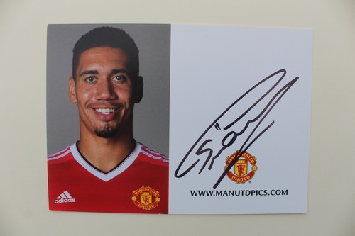2015 chris smalling - smalling, signed