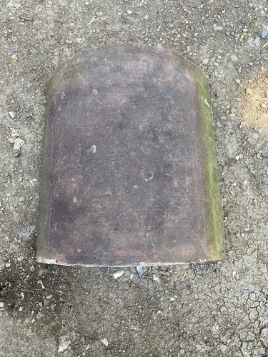 Hand made clay - ridge, tiles