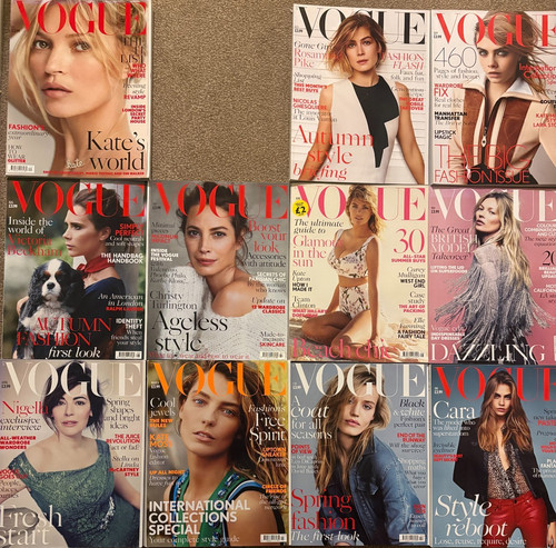 Vogue british magazine - uk,