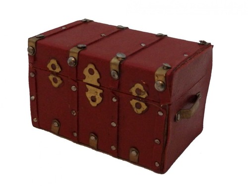 Dolls house leather - leather, steamer