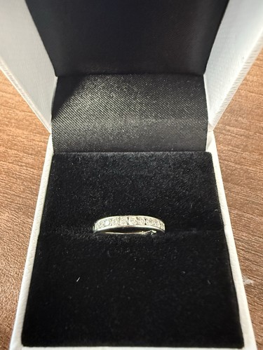 18ct white gold diamond - , single