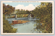 Postcard Frankfort Kentucky-
