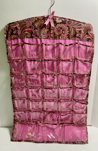 Hanging jewelry organizer pink - jewelry,