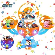 Octonauts Octopod Castle Playset Barnacles Peso Kwazii Action Figur Kids