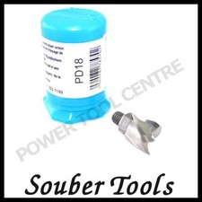 Souber PD18 Screw On Door Lock Plunging Cutter 17.6mm DBB Mortice Jig 1