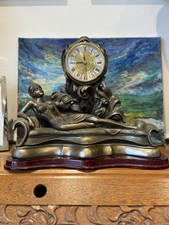 Widdop Bingham Clock Vintage Art Deco Art Nouveau Style