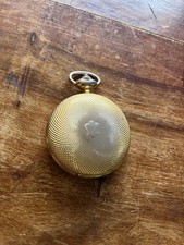 POCKET WATCH GOLD COLOURED FOB