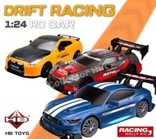 Drift RC Car 1:24 Scale High Speed Remote Control 4WD 2.4Ghz GIFT BOXED