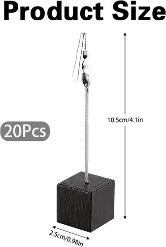 20pcs memo clip holders - holders, with