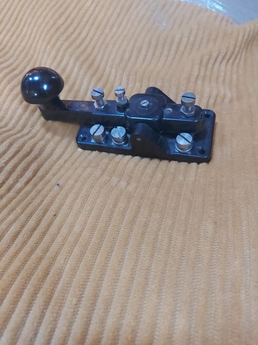 Vintage morse code key - morse,
