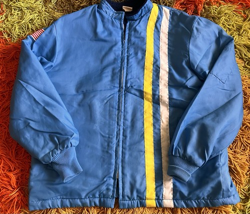 Vintage racing jacket - vintage, large