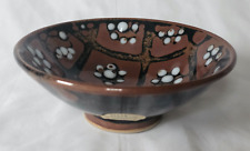 Gorgeous studio pottery bowl by Derek Emms