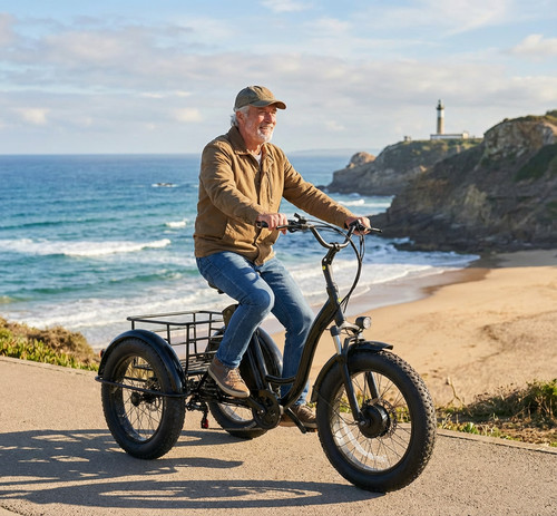 Electric snow tricycle - 20",