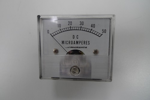 Meter microamperes 50ma - meter,