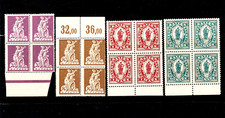 Germany - Bavaria,  4 blocks of four,  MNH.   (4901)
