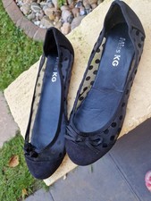 💛🧡Miss KG Kurt Geiger Party Black Spot Shoes size 6