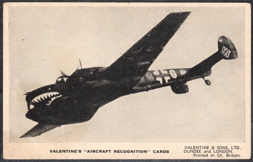 The messerschmitt 110 - the,