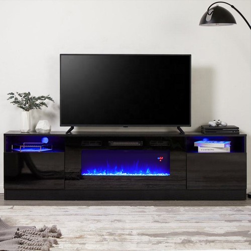 70inch black stand - stand, cabinet