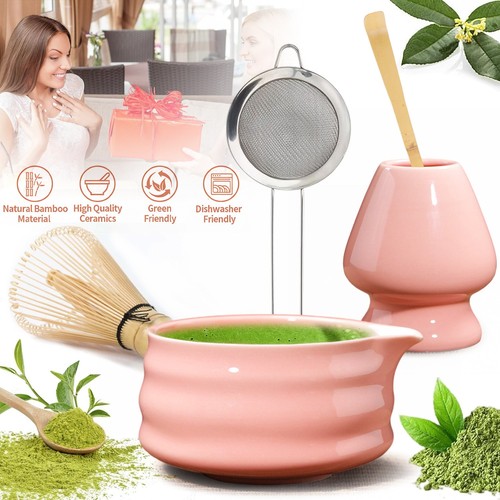 Matcha whisk set making - matcha,