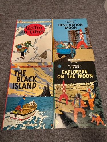 Tintin book bundle mammoth - 4,