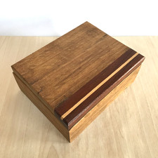 Wooden Storage Box Lift Off