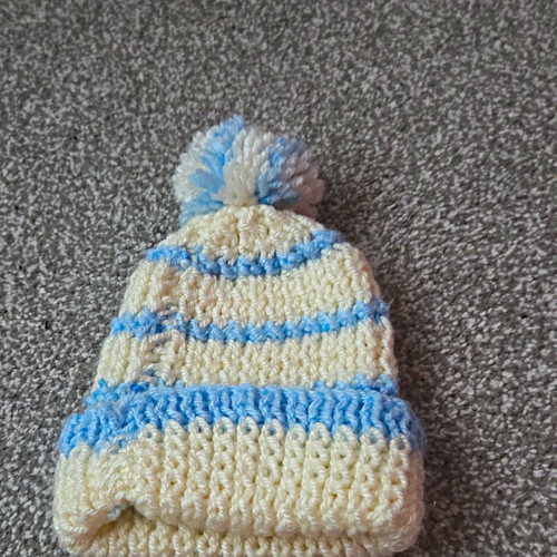 Newborn unisex wool knit - wool,
