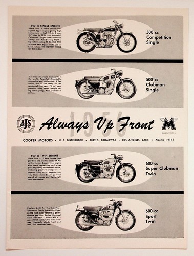 Ajs matchless motorcycles - matchless,