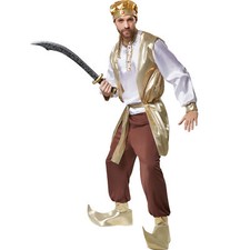 Mens Costume Sultan Genie