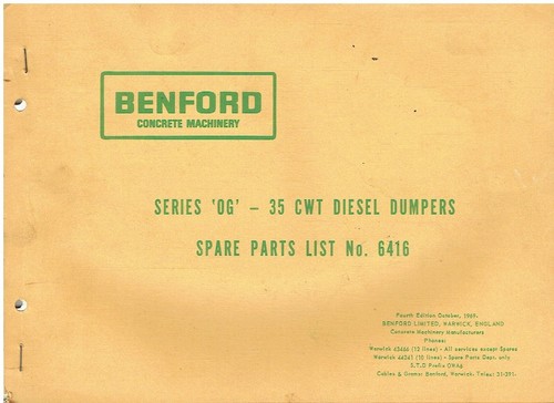 Benford series cwt - benford, 35