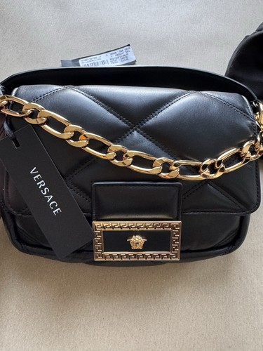 Versace quilted black - versace,