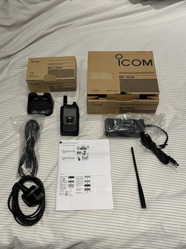 Icom id51a boxed vhf uhf - id51a, dual