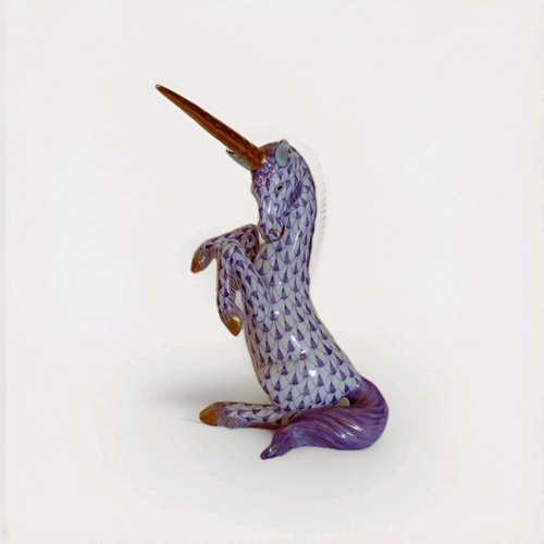 Herend figurine unicorn - herend,