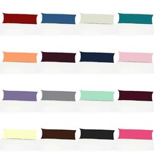 3ft 4ft 4.6ft 5ft 6ft Long Polycotton Bolster Pillow Cases Only 36" 54" 60" 72"